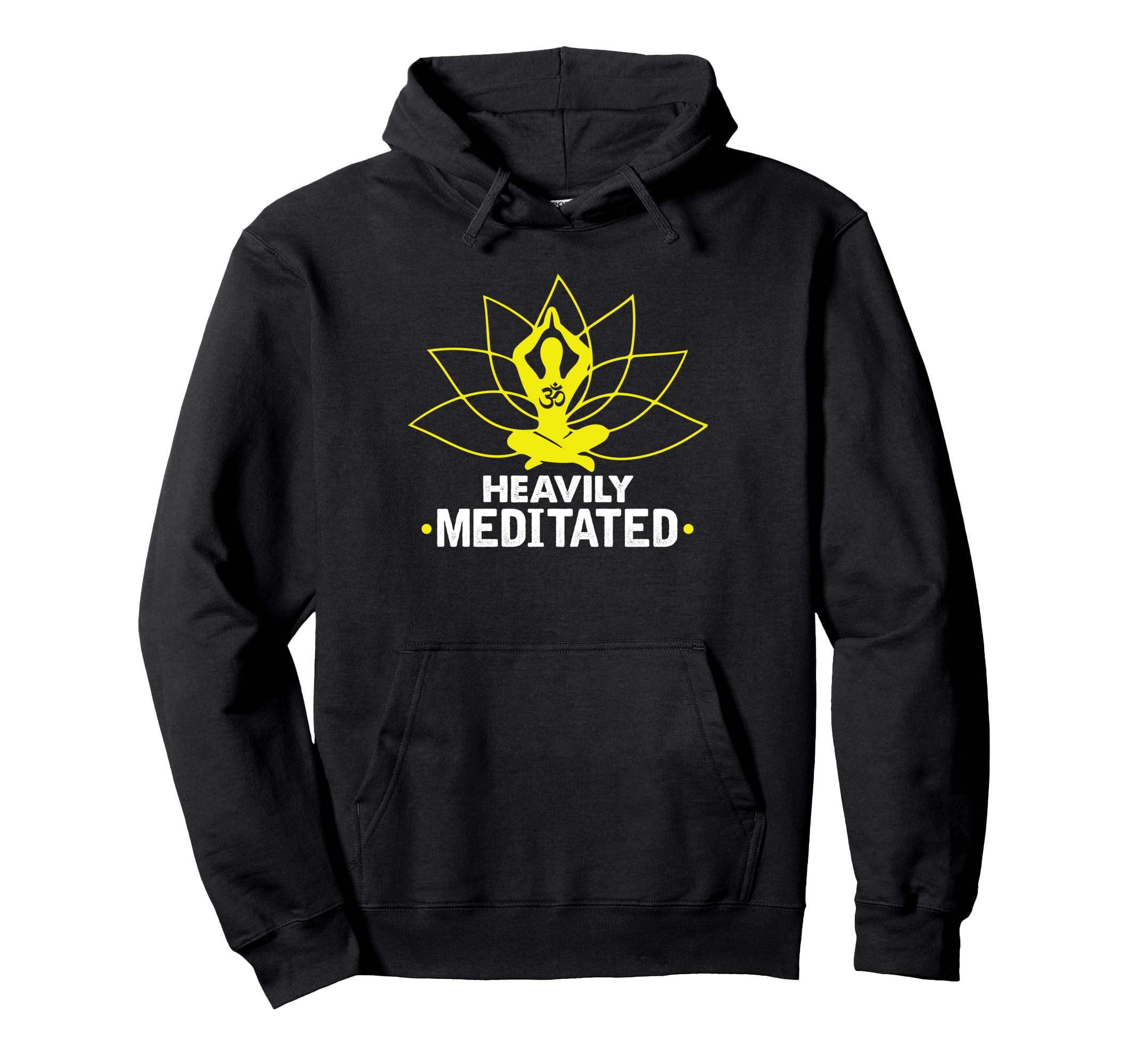 Meditation Yoga Lotus Zen Hoodie - Minimalist Print for Adults - T-Shirt, Sweatshirt, Hoodie
