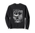 Minimal Lotus Flower Zen Sweatshirt - Aesthetic Graphic for Adults - T-Shirt, Sweatshirt, Hoodie