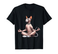 Meditation Sphynx Yoga Pose Relaxing T-Shirt - Minimalist Print for Adults - T-Shirt, Sweatshirt, Hoodie