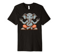 Meditation Elephant Yoga Pose T-Shirt - Fun Novelty Design for Adults - T-Shirt, Sweatshirt, Hoodie