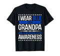 Blue My Grandpa Myalgic T-Shirt - Minimalist Print Unisex - T-Shirt, Sweatshirt, Hoodie