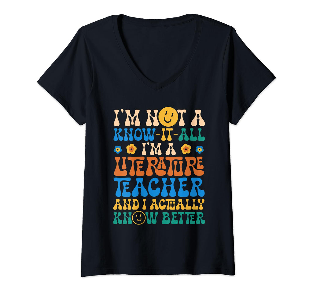 Literature Teacher And T-Shirt - Aesthetic Graphic Men Women - T-Shirt, Sweatshirt, Hoodie