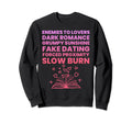 Bibliophile Romance Book Genre Sweatshirt - Aesthetic Graphic Unisex - T-Shirt, Sweatshirt, Hoodie