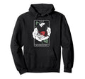 Anti Social Butterfly Gothic Tarot Hoodie - Casual Everyday Wear Men Women - T-Shirt, Sweatshirt, Hoodie