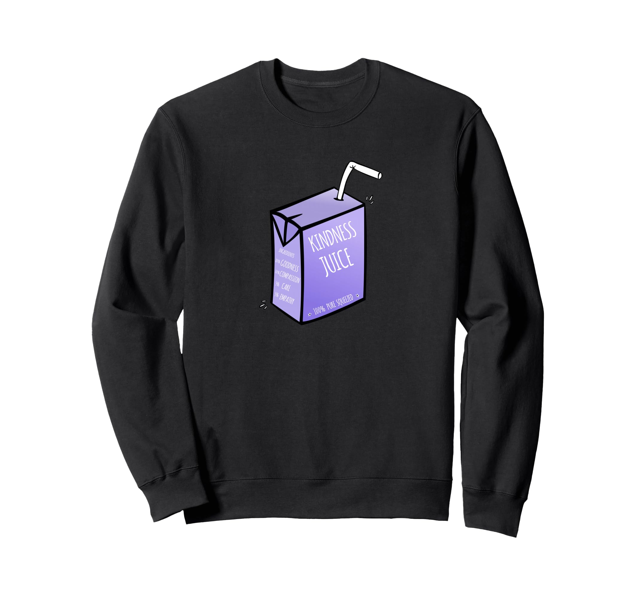 Quality Juice Box Good Mood Self Sweatshirt - Unique Graphic Men Women - T-Shirt, Sweatshirt, Hoodie