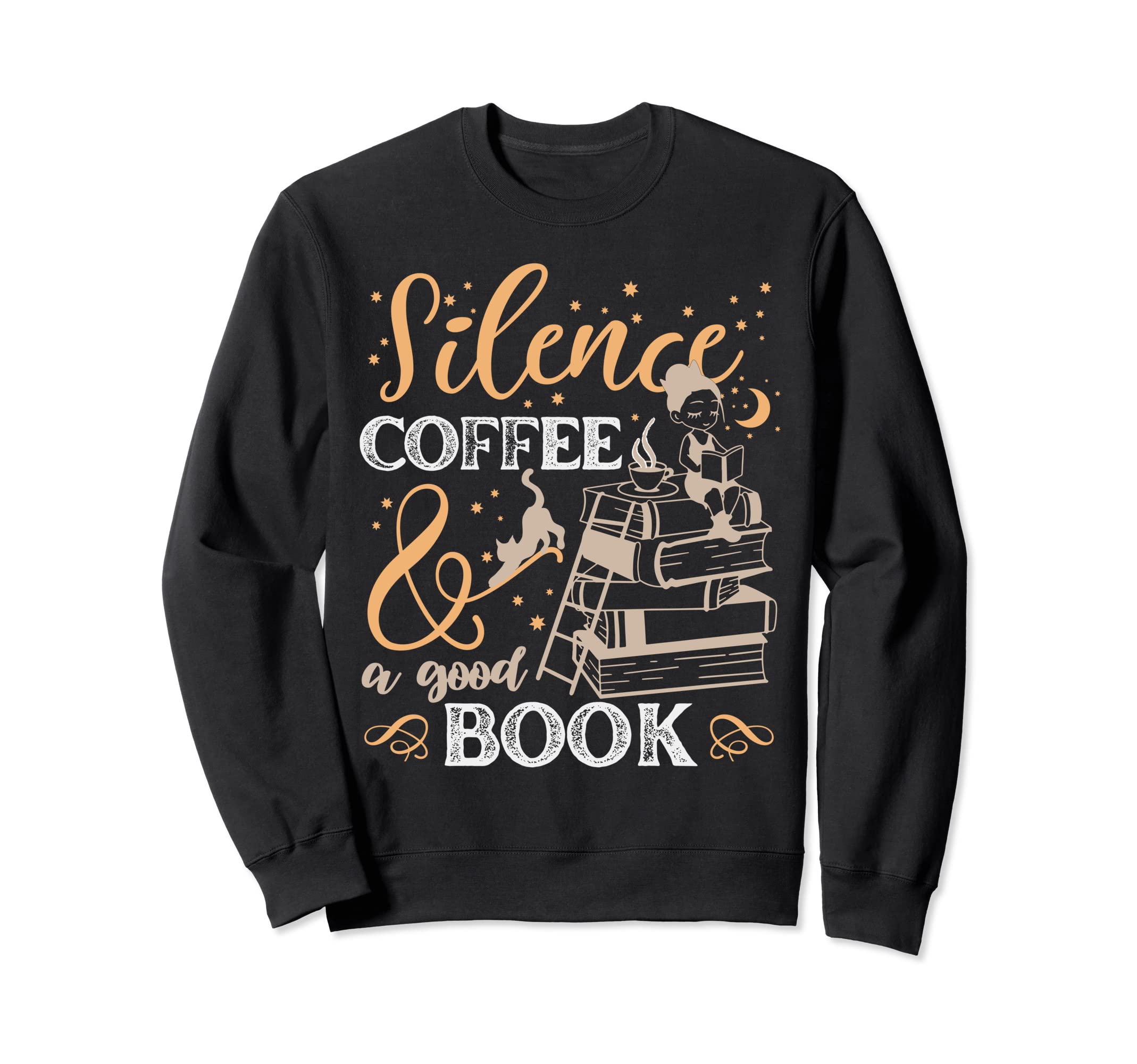 Reader Reading Lover Book Nerd Sweatshirt - Fun Novelty Design for Adults - T-Shirt, Sweatshirt, Hoodie