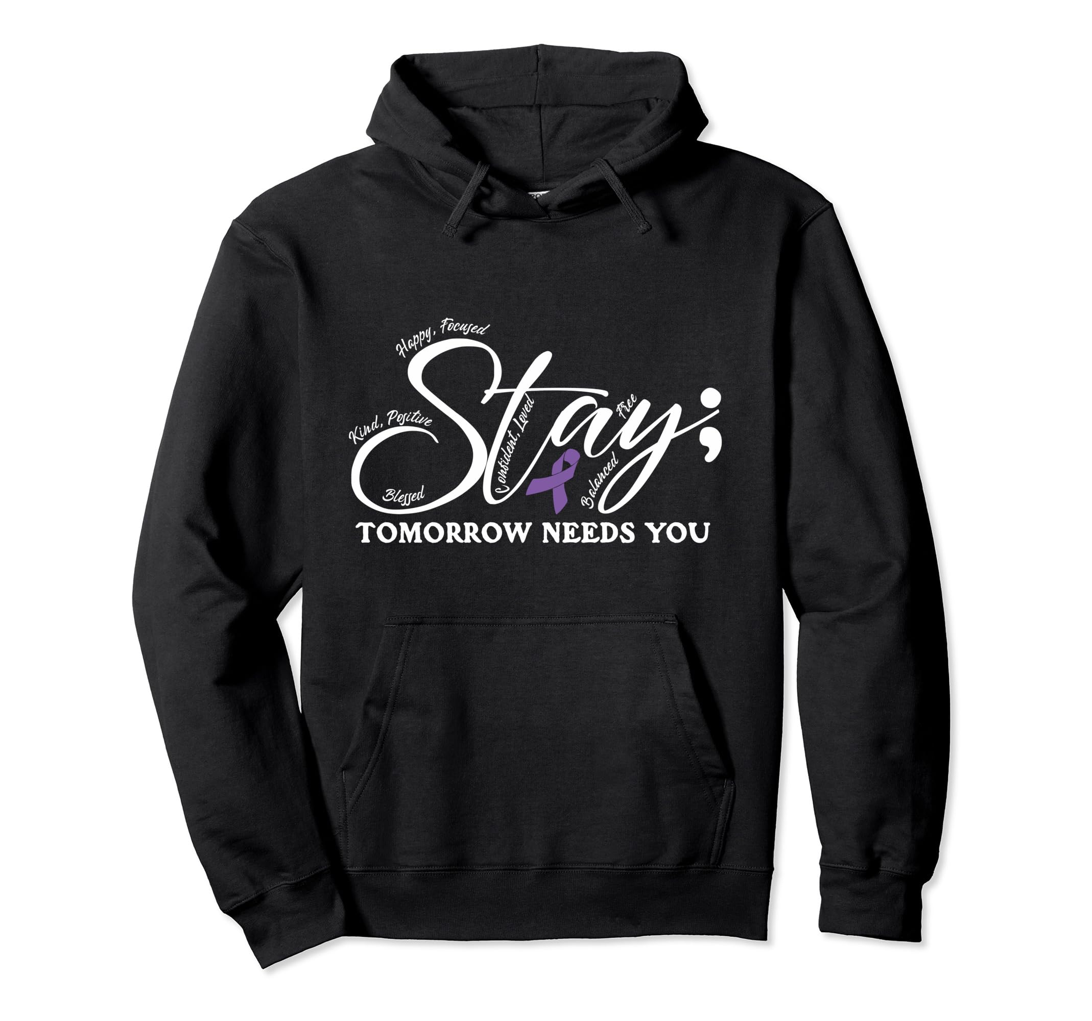Tomorrow Needs You Suicide Awareness Hoodie - Minimalist Print Unisex - T-Shirt, Sweatshirt, Hoodie