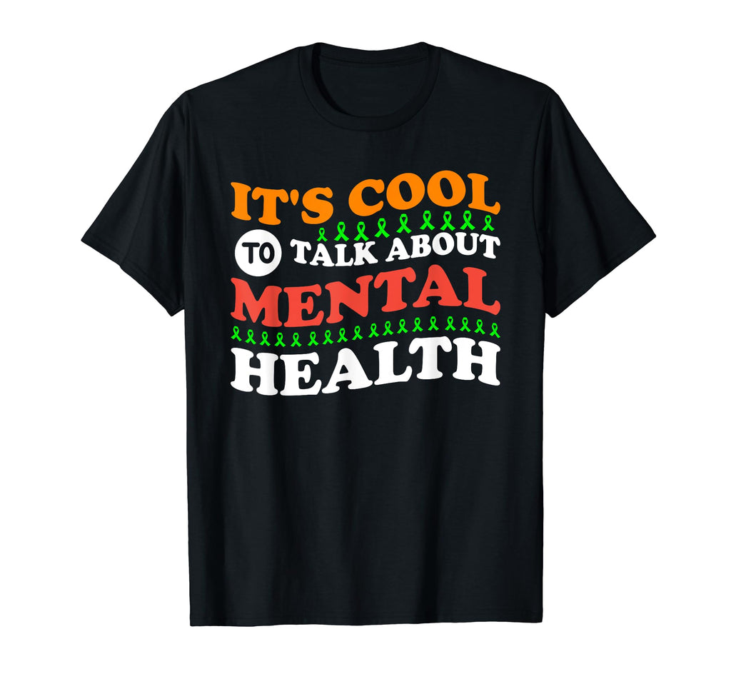 Mental Health Matters End Stigma Psychology T-Shirt - Graphic Print Unisex - T-Shirt, Sweatshirt, Hoodie