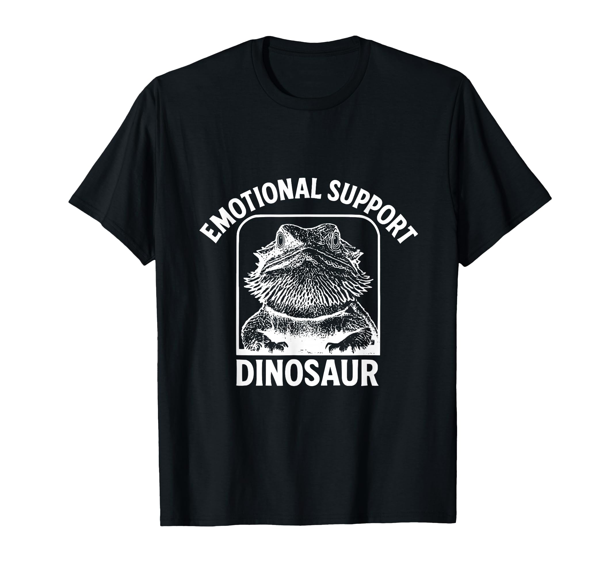 Funny Emotional Support Dinosaur T-Shirt - Graphic Print Unisex - T-Shirt, Sweatshirt, Hoodie