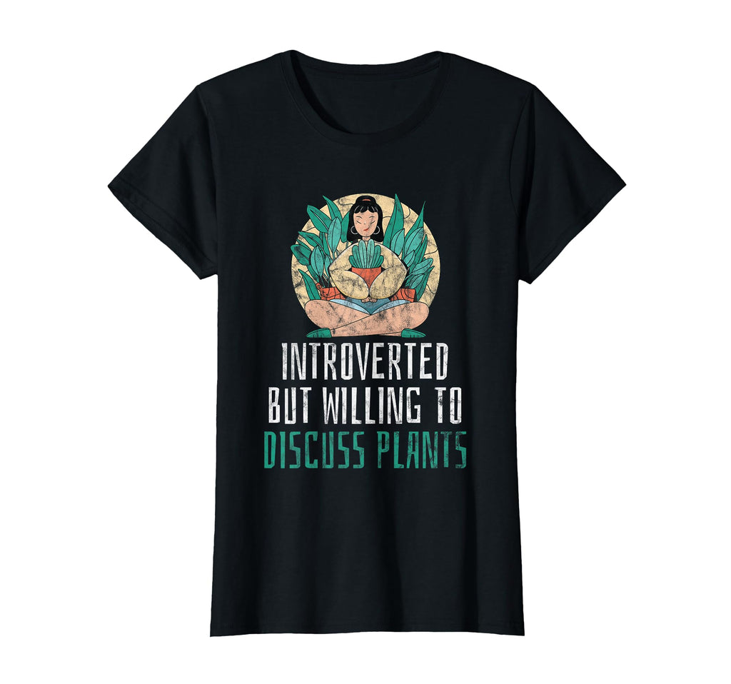 Introvert Humorous Plant Lover T-Shirt - Fun Novelty Design for Adults - T-Shirt, Sweatshirt, Hoodie