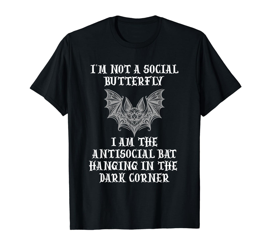 Im Not Social Butterfly Im Antisocial T-Shirt - Aesthetic Graphic Unisex - T-Shirt, Sweatshirt, Hoodie
