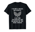 Im Not Social Butterfly Im Antisocial T-Shirt - Aesthetic Graphic Unisex - T-Shirt, Sweatshirt, Hoodie