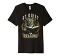 Be Quiet Im Reading Funny Gothic T-Shirt - Custom Art Print for Adults - T-Shirt, Sweatshirt, Hoodie
