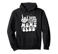 Groovy Overstimulated Moms Club Hoodie - Fun Novelty Design for Adults - T-Shirt, Sweatshirt, Hoodie