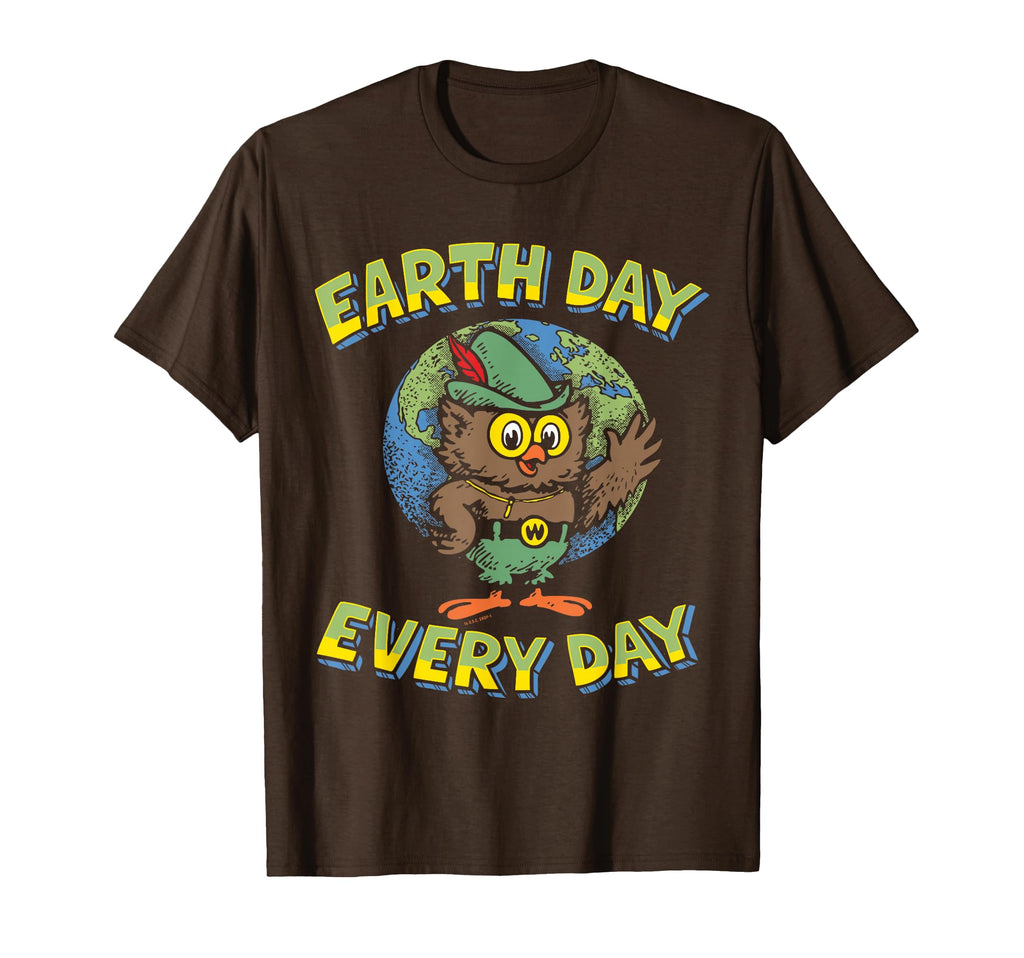 Earth Day Every Day Woodsy Owl Give Hoot T-Shirt - Unique Graphic Unisex - T-Shirt, Sweatshirt, Hoodie