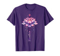 Lotus Flower Yoga Meditation Breathe T-Shirt - Novelty Apparel Unisex - T-Shirt, Sweatshirt, Hoodie