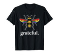 Lgbtq Bee Grateful Positive Message T-Shirt - Graphic Print for Adults - T-Shirt, Sweatshirt, Hoodie