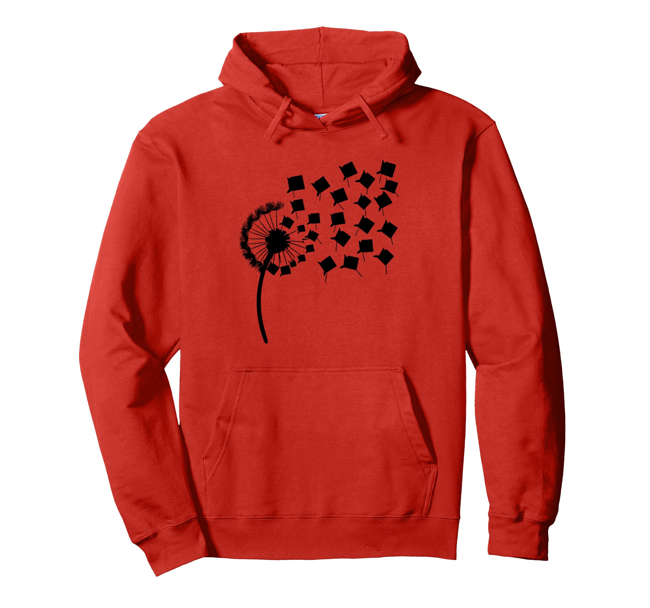 Flower Books Library Book Reading Hoodie - Novelty Apparel Unisex - T-Shirt, Sweatshirt, Hoodie