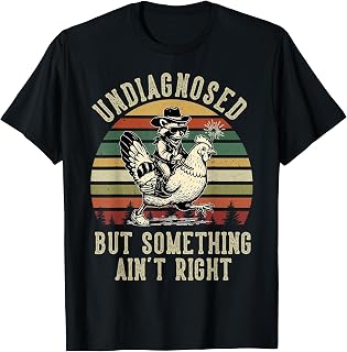 Undiagnosed But Something Ain't Right Raccoon Funny Meme T-Shirt Unisex T-shirt, Sweatshirt, Hoodie, Long Sleeve Tee - T-Shirt, Sweatshirt, Hoodie