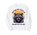Getting My Steps Walking Lord Sweatshirt - Minimalist Print for Adults - T-Shirt, Sweatshirt, Hoodie