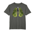 Funny Weed Lung Marijuana Bud T-Shirt - Streetwear Style for Adults - T-Shirt, Sweatshirt, Hoodie