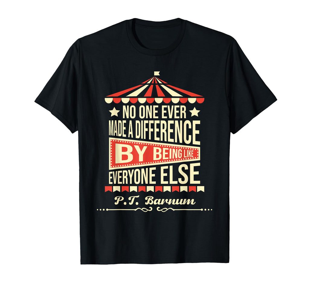 No One Made Difference Motivational T-Shirt - Graphic Print Men Women - T-Shirt, Sweatshirt, Hoodie