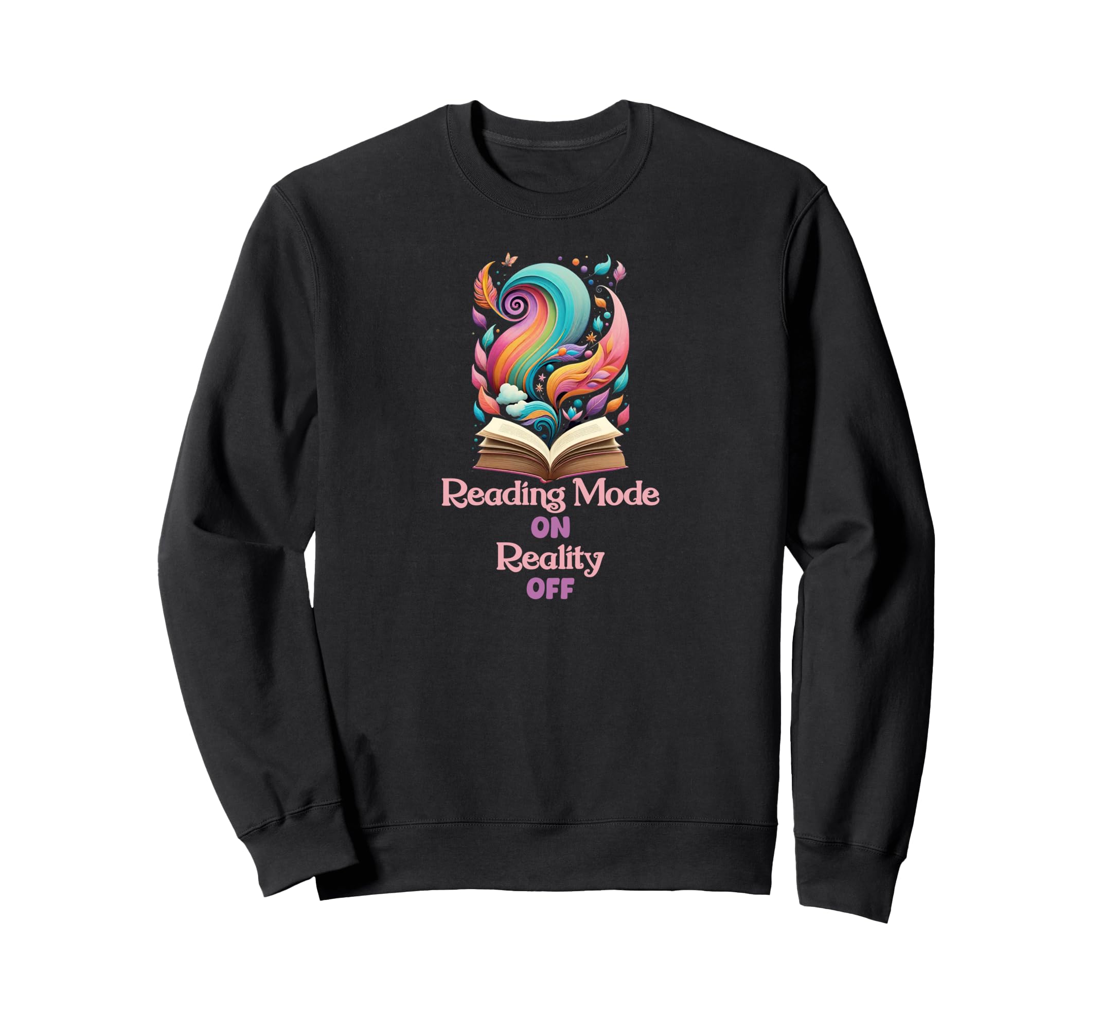 Book Worm Book Stack Reading Sweatshirt - Casual Everyday Wear for Adults - T-Shirt, Sweatshirt, Hoodie