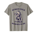 Getting My Steps Walking Lord Frog T-Shirt - Aesthetic Graphic Men Women - T-Shirt, Sweatshirt, Hoodie
