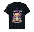 Im Broken Mental Health Invisible T-Shirt - Custom Art Print Men Women - T-Shirt, Sweatshirt, Hoodie