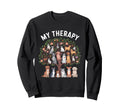 Dogs Are My Therapy Dogs Tree Sweatshirt - Custom Art Print Unisex - T-Shirt, Sweatshirt, Hoodie