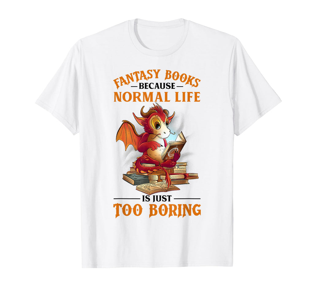 Reading Dragon Booktok Book Lover T-Shirt - Fun Novelty Design Men Women - T-Shirt, Sweatshirt, Hoodie