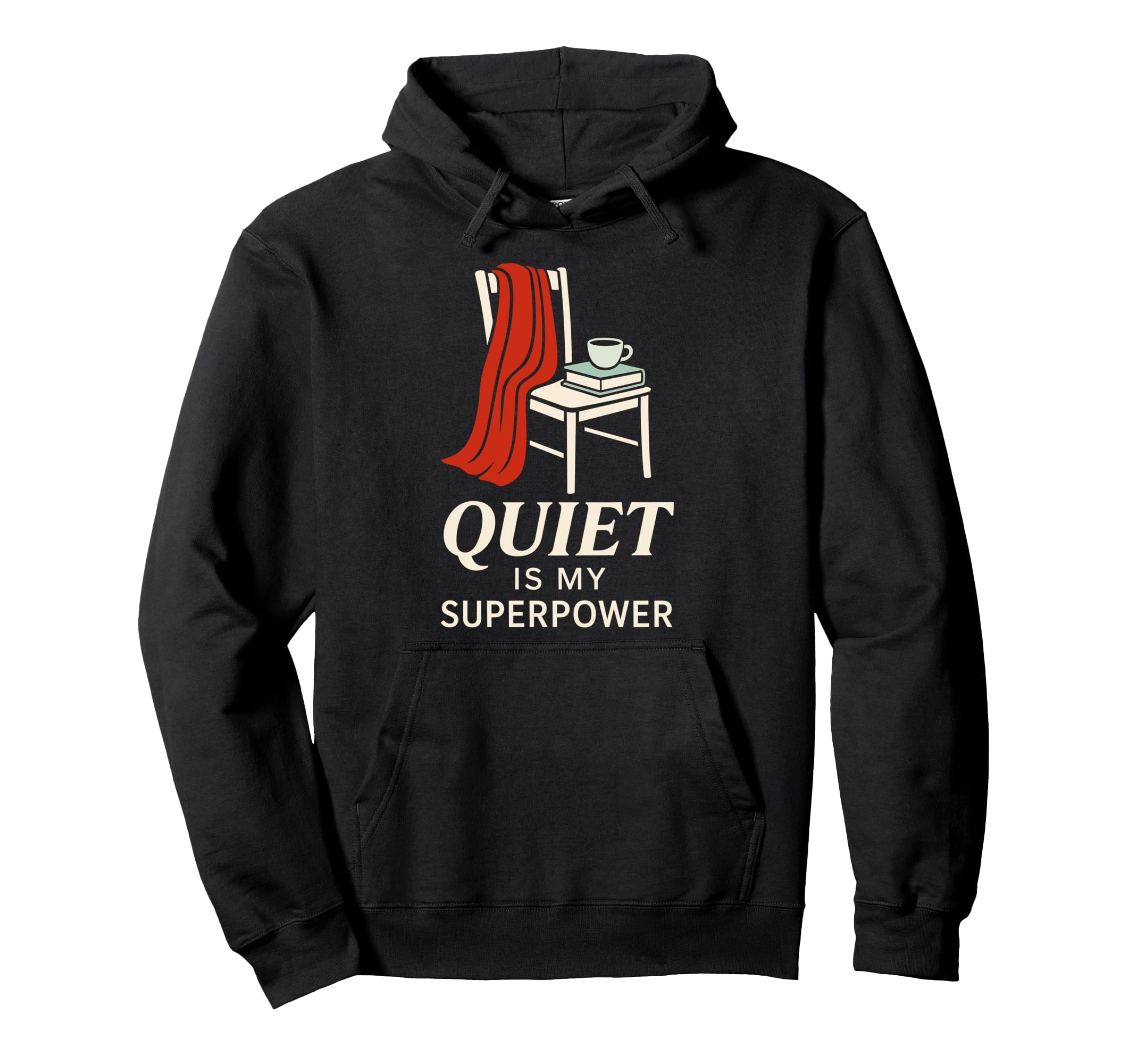 Introvert Alone Is Enough Social Hoodie - Casual Everyday Wear Unisex - T-Shirt, Sweatshirt, Hoodie