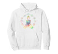 Tie Dye Yoga Meditation Lotus Pose Hoodie - Graphic Print Men Women - T-Shirt, Sweatshirt, Hoodie