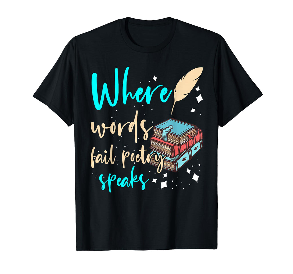 Poetry Slam Writer Poet Literature Slam T-Shirt - Unique Graphic Unisex - T-Shirt, Sweatshirt, Hoodie