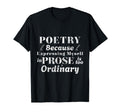 Reading Poetry Poem Literature Lovers T-Shirt - Novelty Apparel Men Women - T-Shirt, Sweatshirt, Hoodie