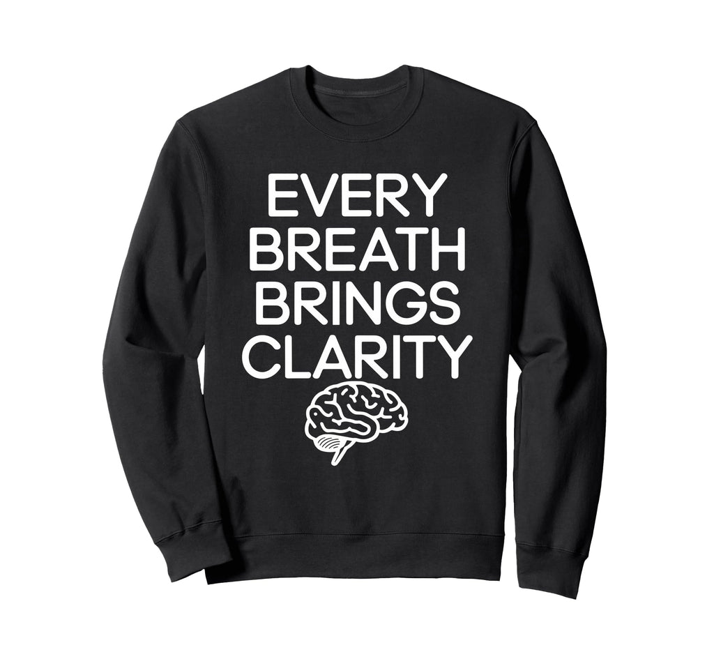 Breathwork Practitioners Mindful Sweatshirt - Aesthetic Graphic Men Women - T-Shirt, Sweatshirt, Hoodie