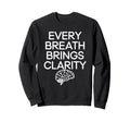 Breathwork Practitioners Mindful Sweatshirt - Aesthetic Graphic Men Women - T-Shirt, Sweatshirt, Hoodie