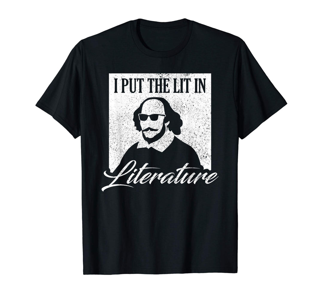 I Put Lit Literature Sweatshirt - Graphic Print Unisex - T-Shirt, Sweatshirt, Hoodie