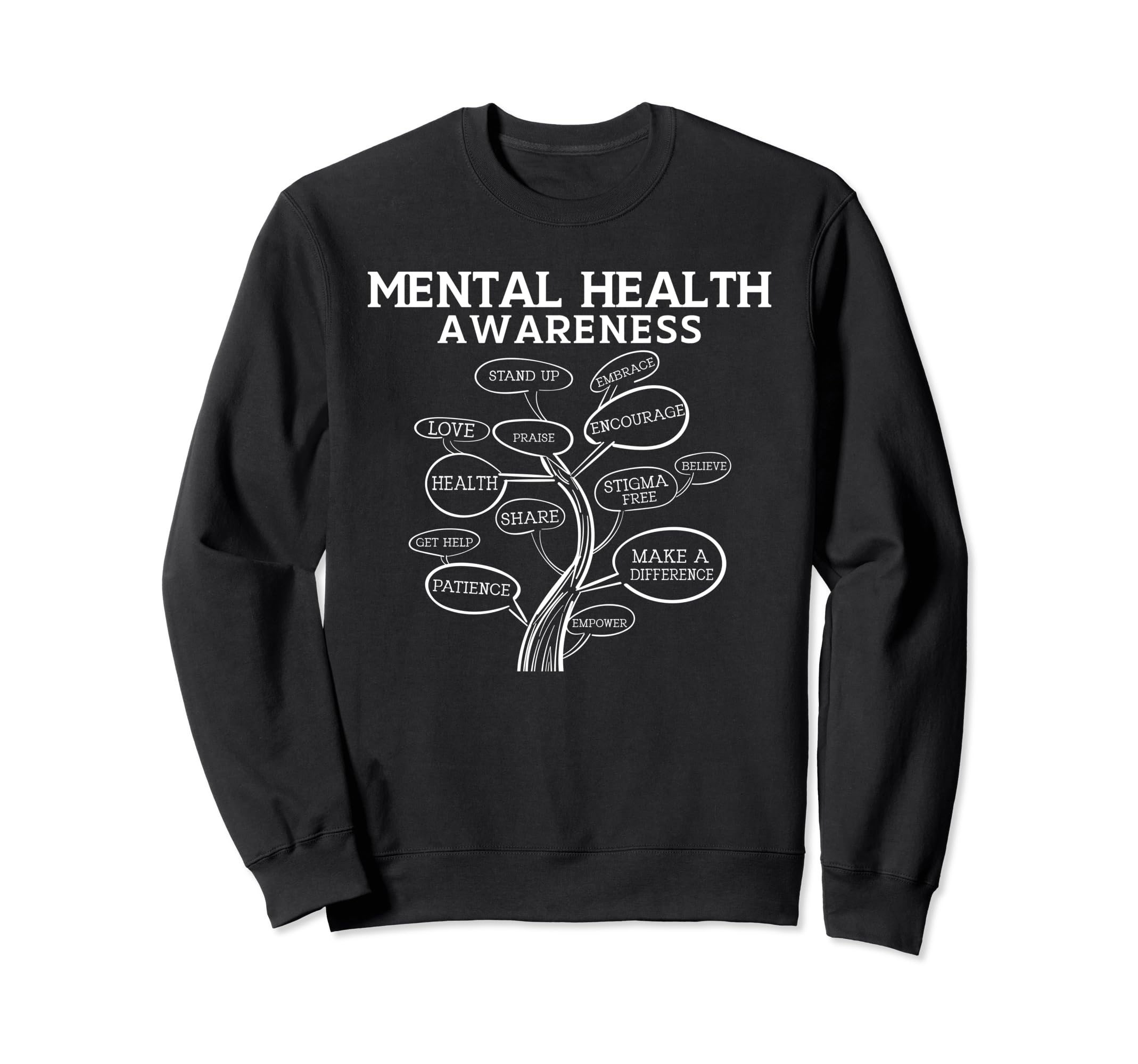 Mental Health Awareness Mental Sweatshirt - Streetwear Style for Adults - T-Shirt, Sweatshirt, Hoodie