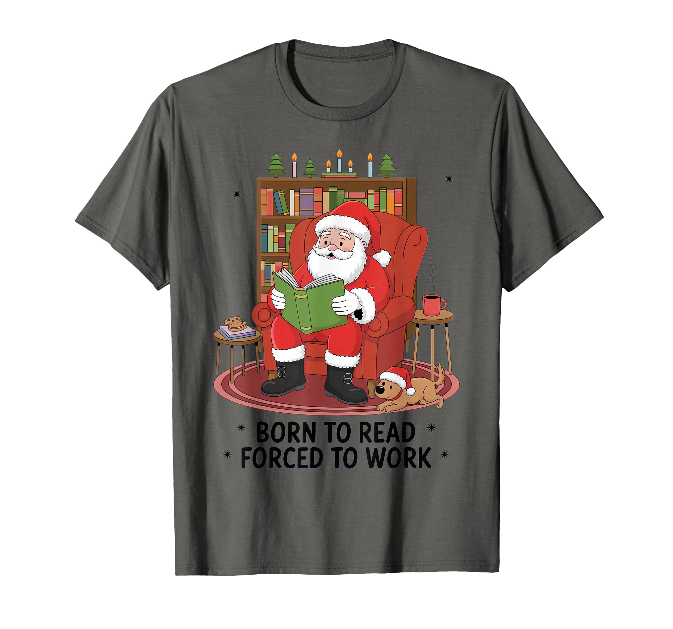 Born To Read Forced To Work Book Lovers T-Shirt - Novelty Apparel Men Women - T-Shirt, Sweatshirt, Hoodie