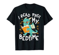 I Read Past My Bedtime Books Dragon T-Shirt - Aesthetic Graphic for Adults - T-Shirt, Sweatshirt, Hoodie