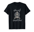 Fun Heavily Meditated Yoga Practice T-Shirt - Trendy Graphic for Adults - T-Shirt, Sweatshirt, Hoodie