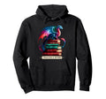 Dragons And Books Dragonworm Book Lover Hoodie - Trendy Graphic for Adults - T-Shirt, Sweatshirt, Hoodie