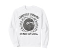 Funny Hedgehog Currently Spiraling Sweatshirt - Graphic Print for Adults - T-Shirt, Sweatshirt, Hoodie
