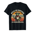 Hold Partner Im Overstimulated Cowboy Frog T-Shirt - Trendy Graphic Unisex - T-Shirt, Sweatshirt, Hoodie