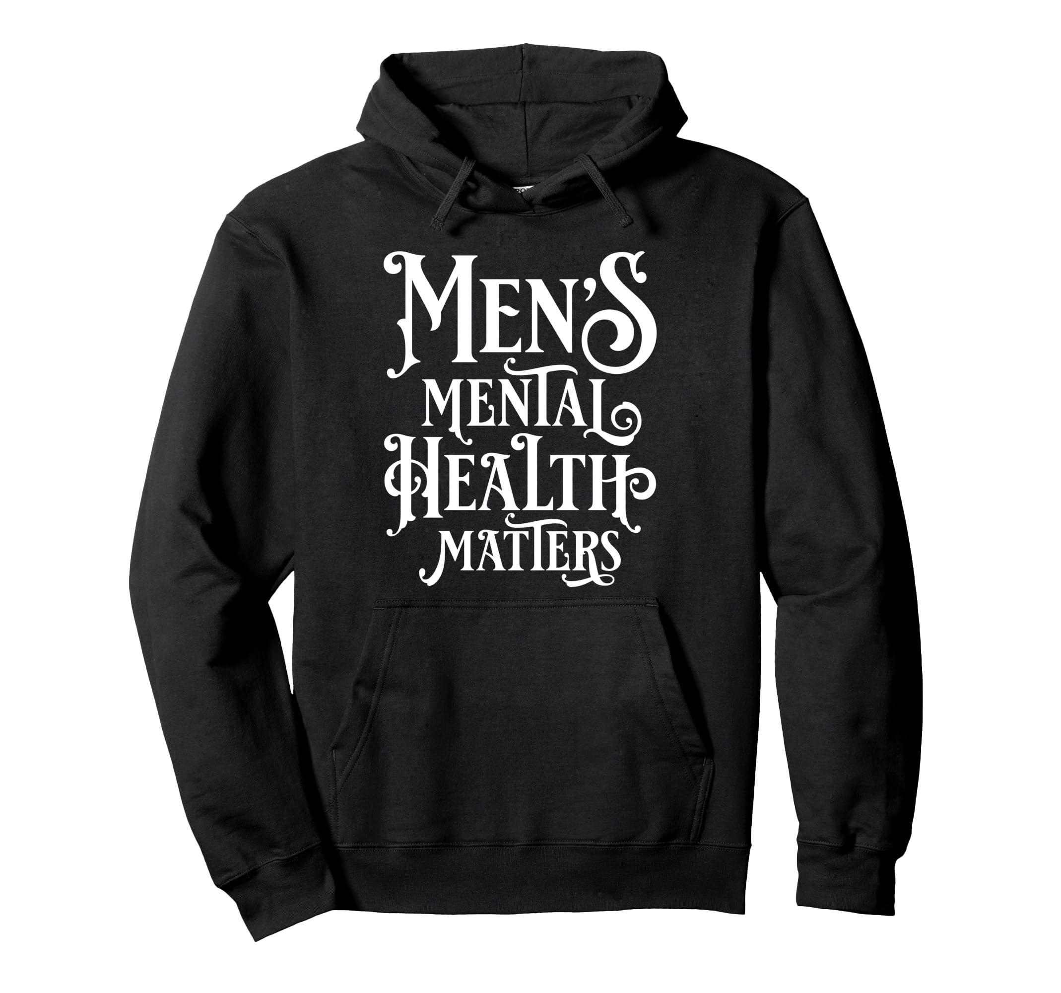 Typo Mental Health Matters Hoodie - Casual Everyday Wear Men Women - T-Shirt, Sweatshirt, Hoodie