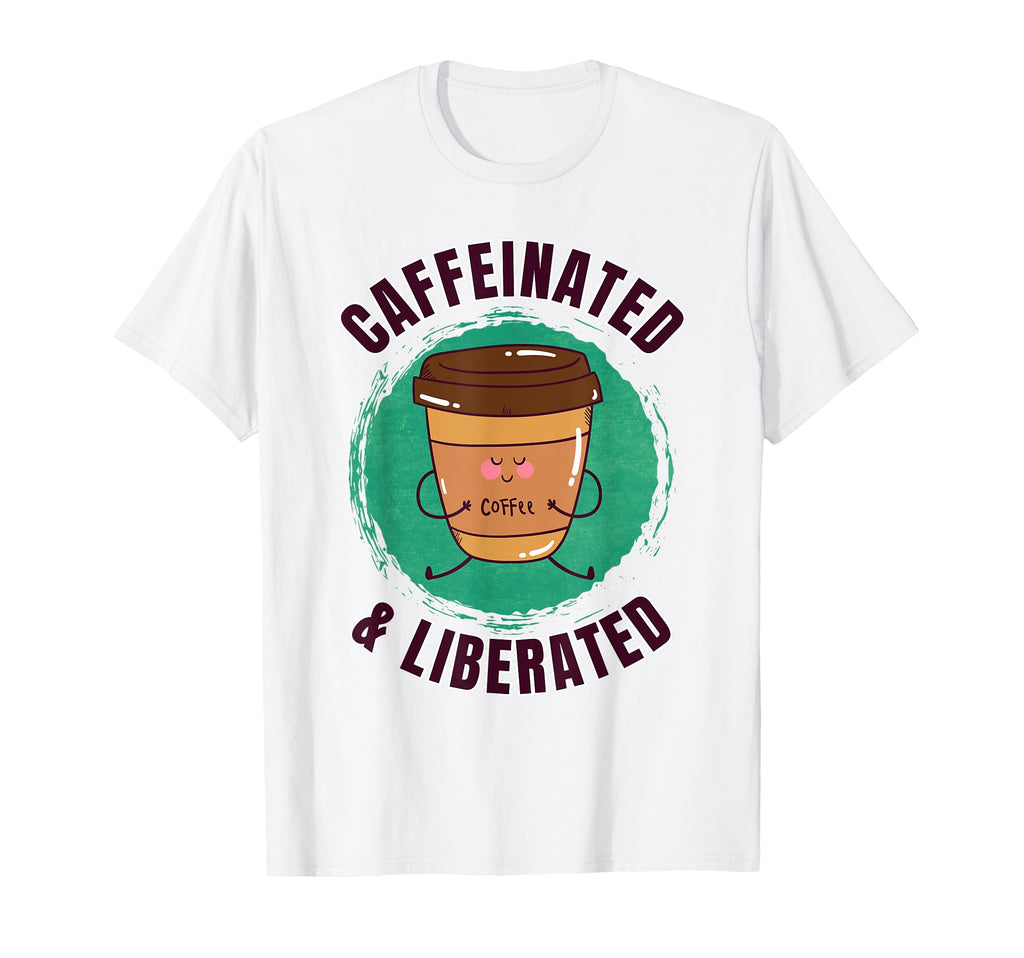 Funny Coffee Motivation Yoga T-Shirt - Trendy Graphic for Adults - T-Shirt, Sweatshirt, Hoodie