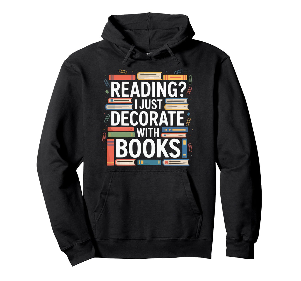 Tsundoku Definition Bibliophile Hoodie - Custom Art Print Men Women - T-Shirt, Sweatshirt, Hoodie