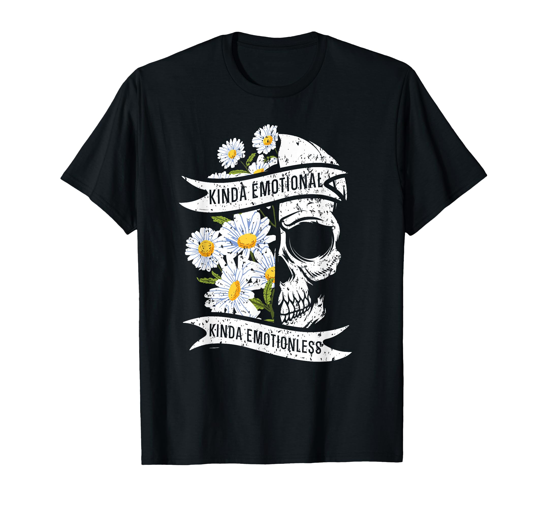 Kinda Emotional Kinda Emotionless T-Shirt - Streetwear Style for Adults - T-Shirt, Sweatshirt, Hoodie