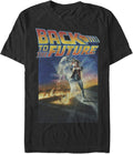 Back to The Future Mens Classic Poster Basic Solid Tee Unisex T-shirt, Sweatshirt, Hoodie, Long Sleeve Tee - T-Shirt, Sweatshirt, Hoodie
